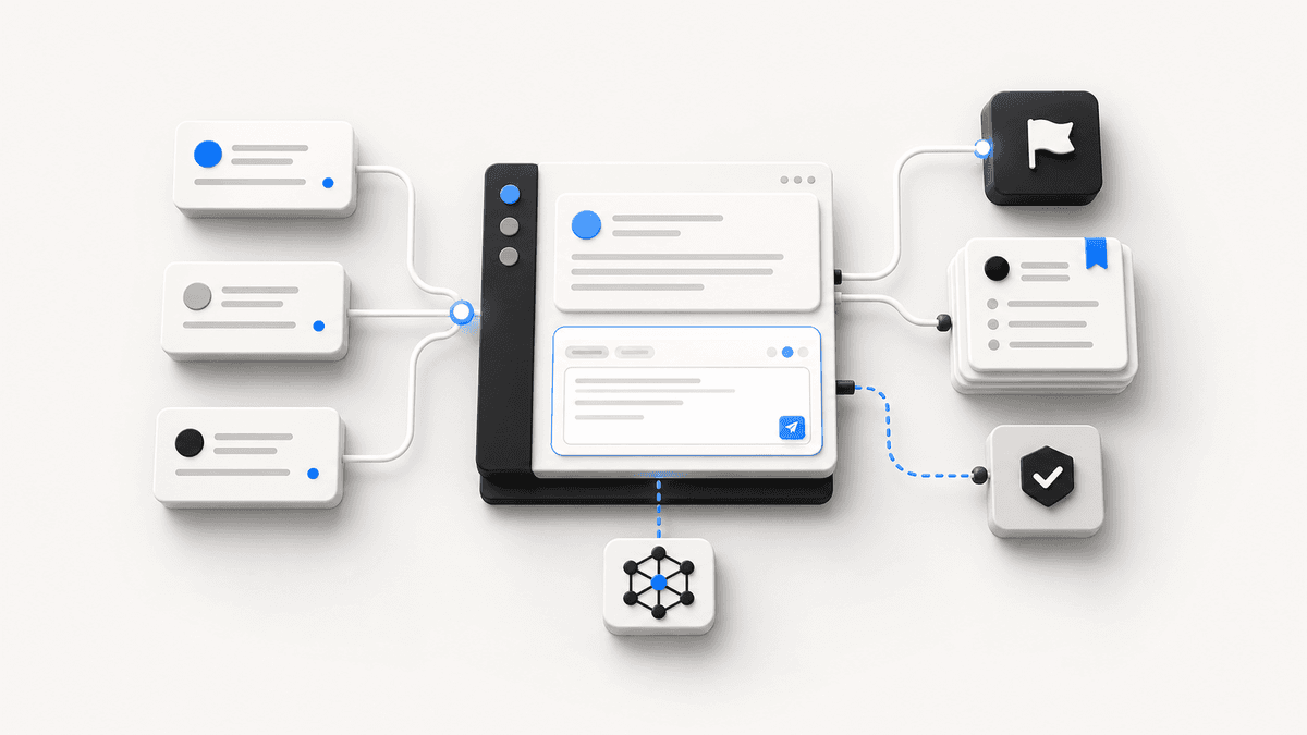 Customer support workflow with ticket routing, knowledge base lookup and response drafting